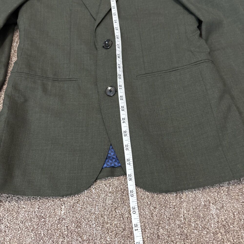 SUITSUPPLY Lazio Green Wool Blazer Sport Coat Jacket 32R Plus Pants 31x31 - Picture 2 of 16